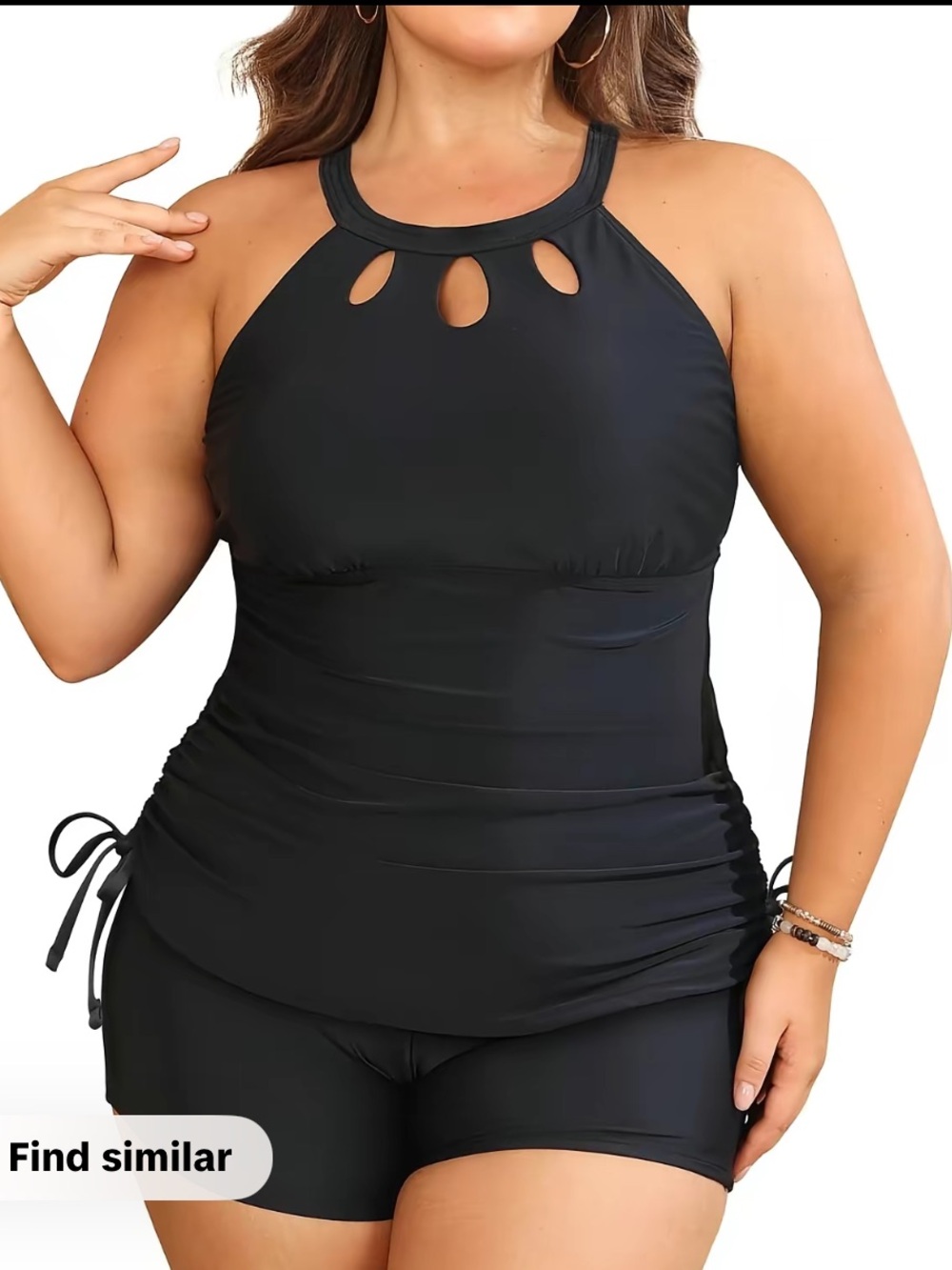 Aqua Eve Cut Out Tankini